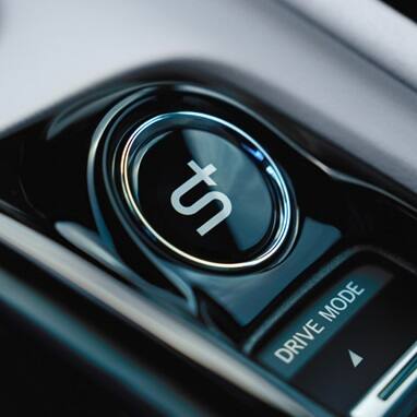 2027 Honda Prelude S+ Shift detail (exhilarating hybrid coupe).